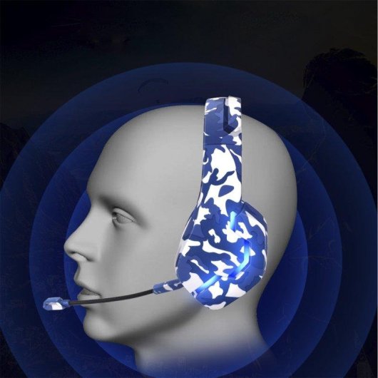 Auricolari Dam Electronics J10 cablati Jack 3.5 mm Gaming RGB Microfono Nero