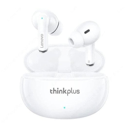 Auricolari Lenovo XT88 wireless Bluetooth con riduzione del rumore, controllo touch, bianchi