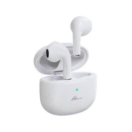 Auricolari Lian-Li D-EP001 wireless Bluetooth con microfono, autonomia 3h, colore bianco