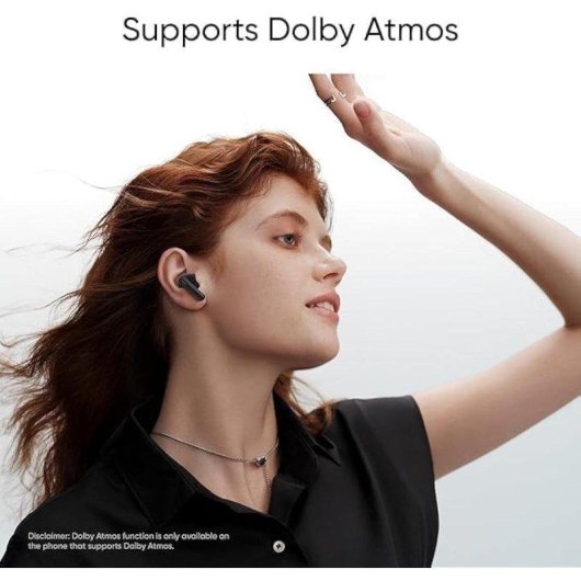 Auricolari Realme Buds T300 True Wireless Bluetooth con Cancellazione Rumore, Audio Spaziale 360°, IP55, Nero