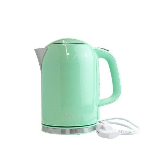 Hervidor Becken BWK8769 Verde 1,7L 2200W con base rotativa y filtro antical
