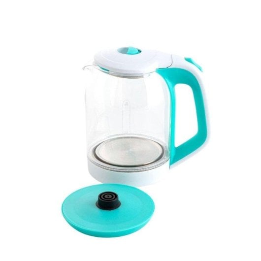 Hervidor de Agua Dcook Gallery 1,8L 1500W Cristal Luz LED Rotación 360º