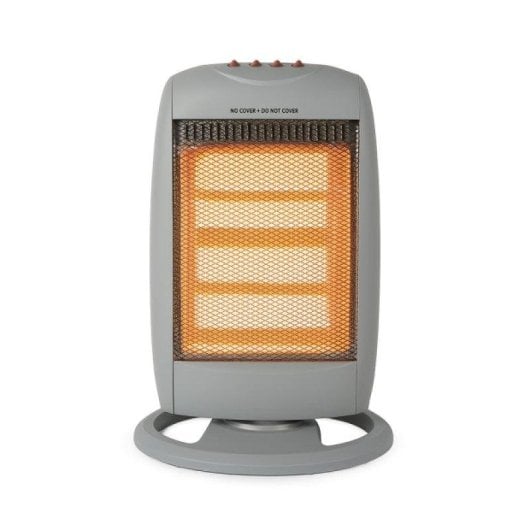 Calefactor halógeno Universal Blue 1200W compacto con 3 potencias y oscilante