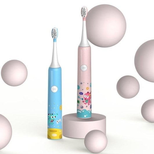 Cepillo de dientes eléctrico Dam Electronics infantil con batería recargable IPX7 3 modos