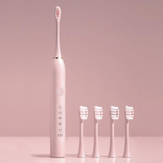 Cepillo de dientes eléctrico Dam Electronics 330 sónico 5 modos USB 5 cabezales
