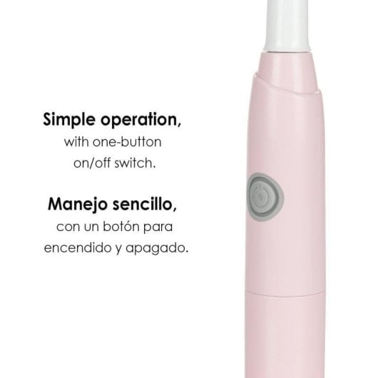 Cepillo de dientes eléctrico Dam Electronics ET03 sónico 2 cabezales IPX7