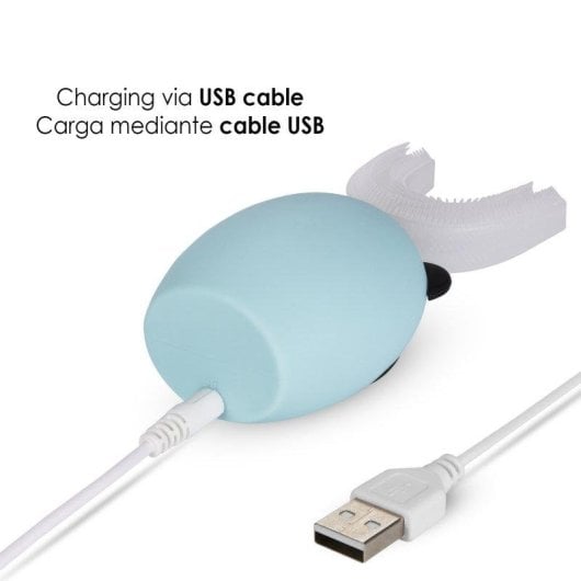 Cepillo de dientes Dam Electronics ET08 infantil sónico U con luz esterilizadora