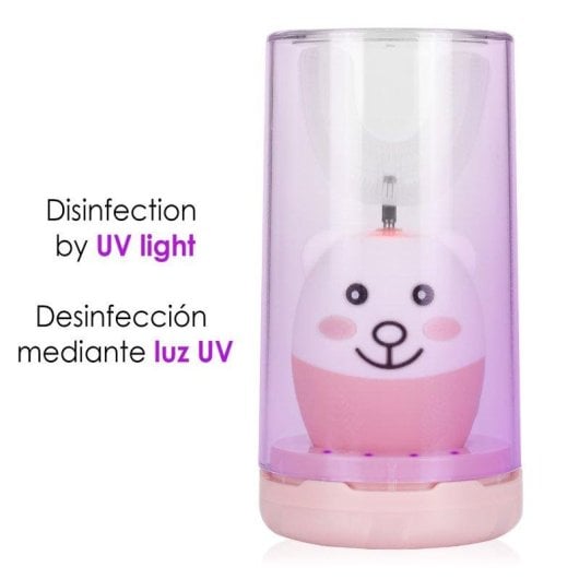Cepillo dental infantil Dam Electronics ET08 sónico U luz esterilizadora