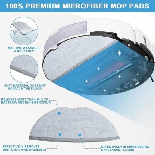 Kit accessoire Roborock S8 Pro Ultra/S8/S8+/S8 Plus 26 pièces