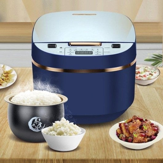 Cuiseur à Riz Électrique Dam Electronics 5L 900W Multifonction avec 8 Programmes