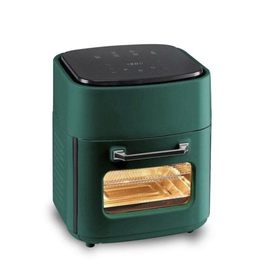 Friggitrice ad aria Dam Electronics 15L 1800W con forno, pannello touch, riscaldamento 3D