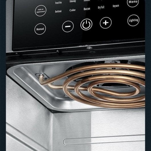 Friteuse sans Huile Dam Electronics 12L 1350W LCD 9 Programmes Multiniveaux