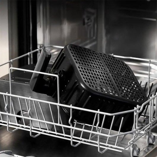 Friggitrice ad aria Dam Electronics Dual 11L 2800W doppio cestello touch e finestra