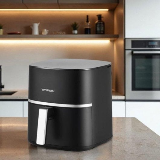 Freidora de aire Hyundai HAF5500D 5,5L 1600W panel LED 10 programas y autoapagado