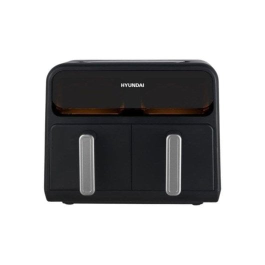 Freidora de aire Hyundai HAF8000DD 8L 2400W doble cesta display LED y programas automáticos