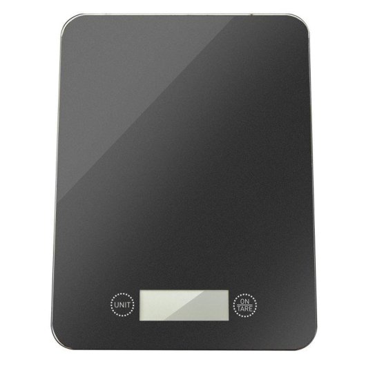 Bilancia da cucina elettronica Kuken Cristallo Temperato 5 kg Touch Display LCD