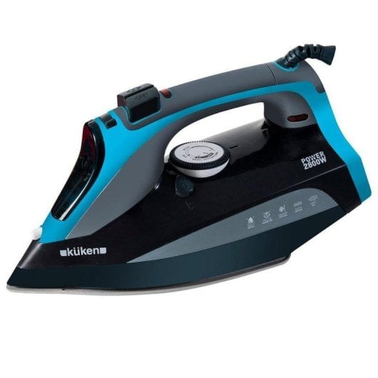 Ferro da stiro a vapore Kuken 34087 350ml 2800W suola ceramica vapore verticale
