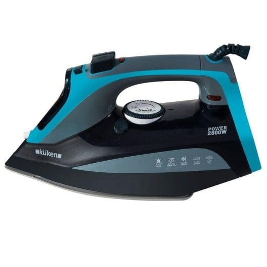 Ferro da stiro a vapore Kuken 34087 350ml 2800W suola ceramica vapore verticale