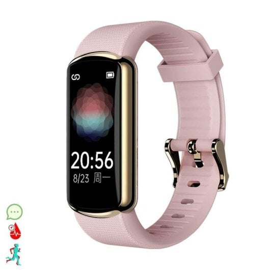 Bracciale attività Dam Electronics D4 Bluetooth GPS IP67 Autonomia 20 giorni Notifiche cardio O2 sport