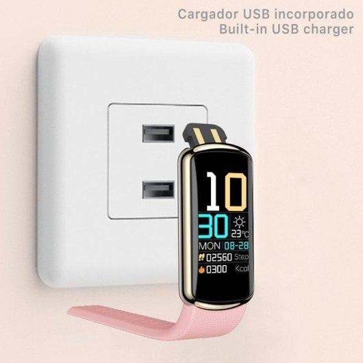 Bracciale attività Dam Electronics D4 Bluetooth GPS IP67 Autonomia 20 giorni Notifiche cardio O2 sport