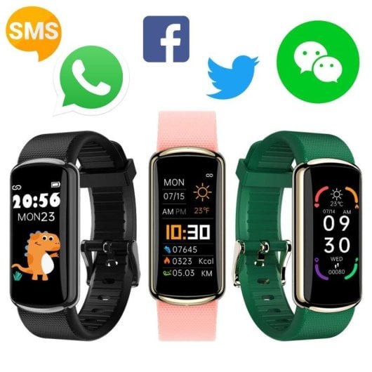 Bracciale attività Dam Electronics D4 Bluetooth GPS IP67 Autonomia 20 giorni Notifiche cardio O2 sport
