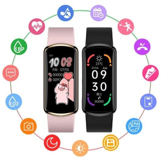 Bracciale attività Dam Electronics D4 Bluetooth GPS IP67 Autonomia 20 giorni Notifiche cardio O2 sport