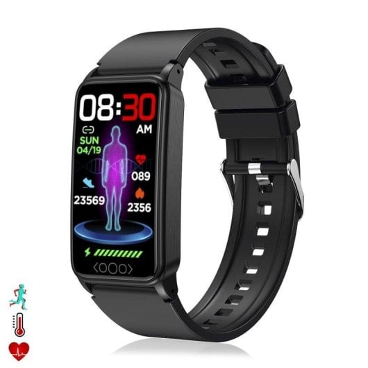 Aktivitätsarmband Dam Electronics TK71 Pro Bluetooth 1,47" IP68 200mAh Gesundheitsüberwachung