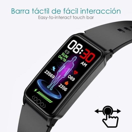 Aktivitätsarmband Dam Electronics TK71 Pro Bluetooth 1,47" IP68 200mAh Gesundheitsüberwachung