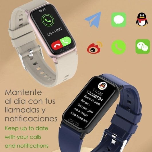 Aktivitätsarmband Dam Electronics TK72 Bluetooth 1,47 Zoll IPS Display IP68 200mAh Blutsauerstoff Pulsüberwachung Blutzuckeranalyse Glukosemanagement