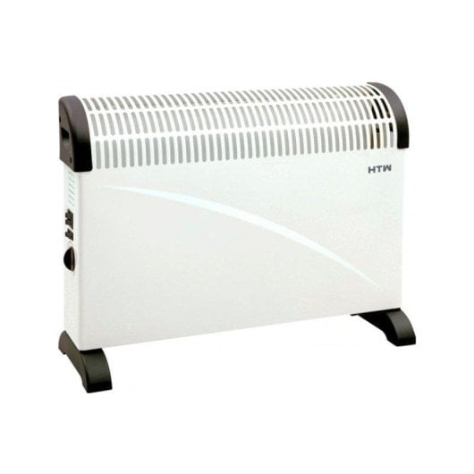 Radiateur Électrique HTW CON2000PLUS 2000W compact thermostat réglable Turbo