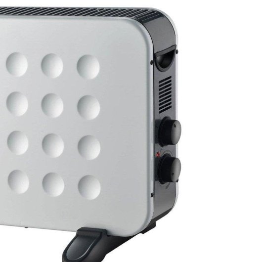 Radiador Eléctrico Svan SVCA01CH 2000 W compacto con mandos giratorios IP24 protección extra