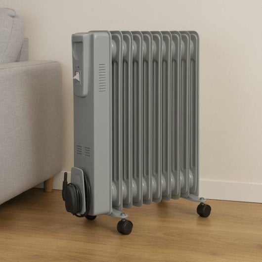 Radiador Eléctrico Universal Blue VARADERO 3020X 2500W 11 elementos termostato portátil