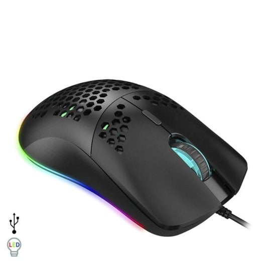 Souris Dam Electronics C-7 USB 16000 DPI Noir RGB 7 Boutons Programmables