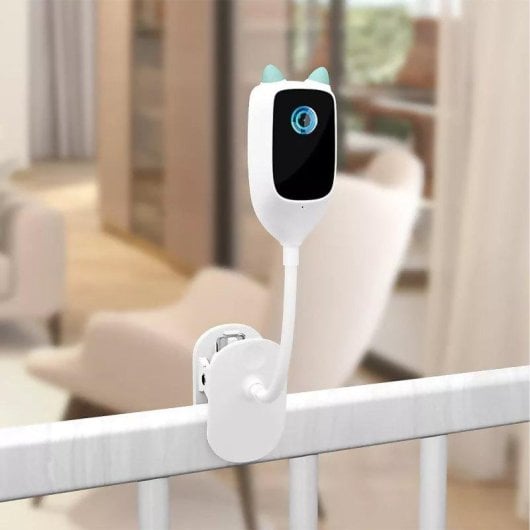 Cámara de vigilancia Dam Electronics Vigilabebés WiFi 2K 3MPX SD Visión 150º Audio Bidireccional