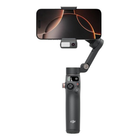 Stabilizzatore DJI Osmo Mobile 7P microfono luce integrati 3 assi