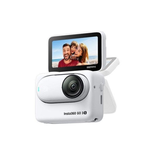 Cámara deportiva Insta360 GO 3S 128GB 4K Ultra HD POV resistente agua blanca