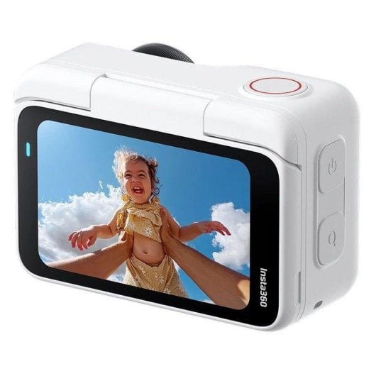 Cámara deportiva Insta360 GO Ultra Creator Bundle Blanco 4K 60fps magnetismo AI