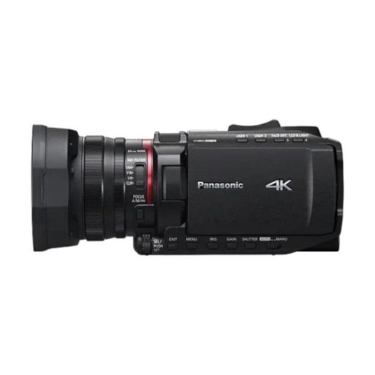 Videocámara Panasonic HC-X1200E 4K Ultra HD Zoom Óptico 24x Estabilizador 5 ejes