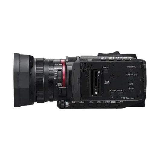 Videocámara Panasonic HC-X1200E 4K Ultra HD Zoom Óptico 24x Estabilizador 5 ejes
