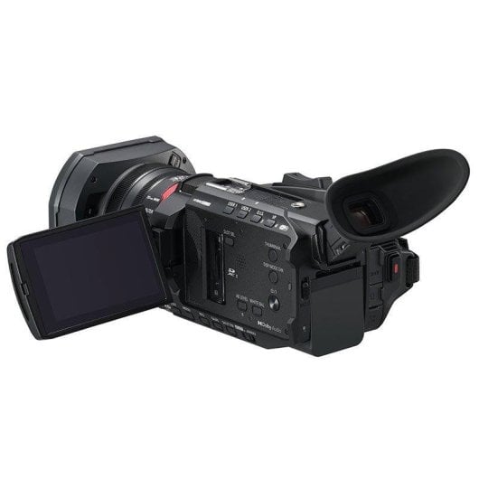 Videocámara Panasonic HC-X1600E 4K Zoom óptico 24x Sensor MOS Pantalla LCD