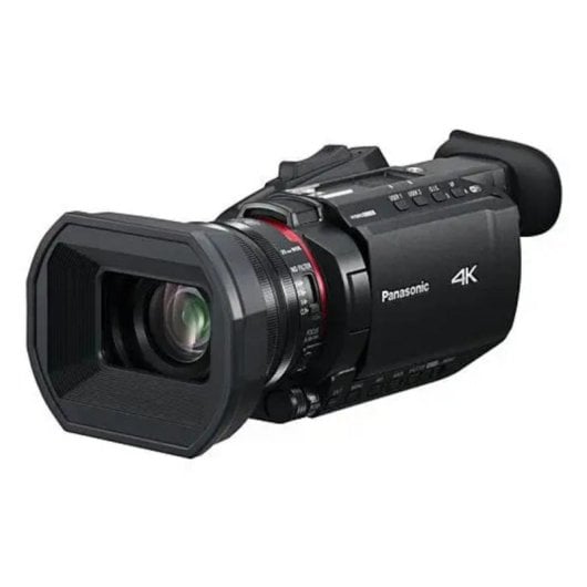 Videocámara Panasonic HC-X1600E 4K Zoom óptico 24x Sensor MOS Pantalla LCD