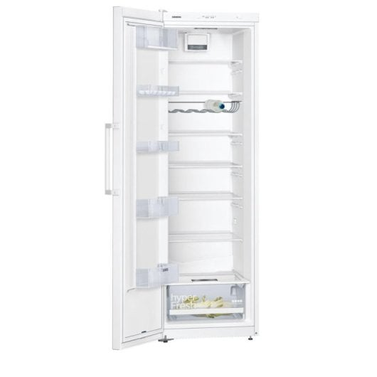 Frigorífico Una Puerta Siemens iQ300 KS36VVWEP Defrost 186 cm 346 L E Blanco Botellero LED
