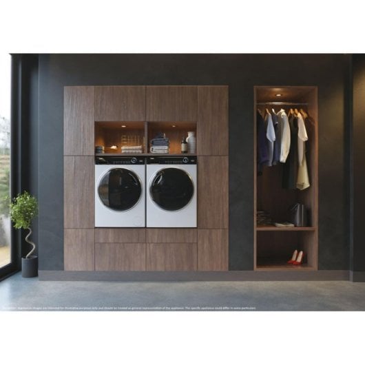 Secadora bomba de calor Haier HD100-A2979N 10kg Clase E vapor y sensor humedad