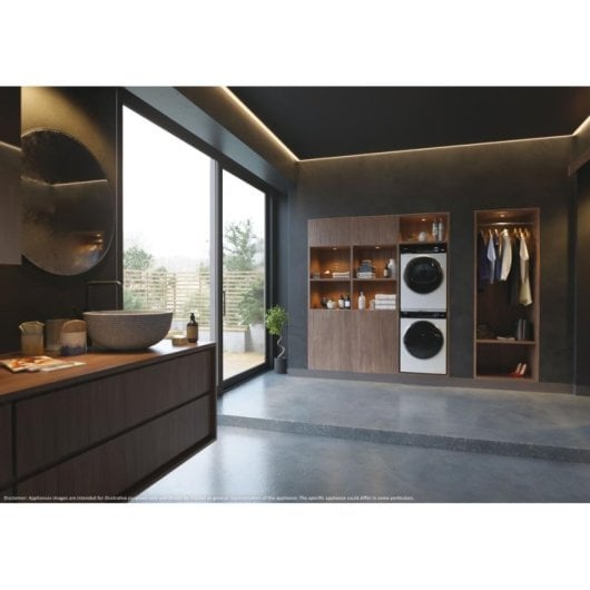 Secadora bomba de calor Haier HD100-A2979N 10kg Clase E vapor y sensor humedad