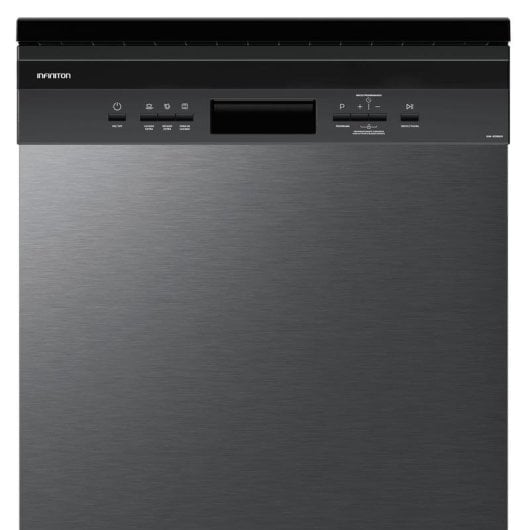 Lavavajillas Infiniton DIW-6218DD3 14 Serviços Classe D Inox Easy Play e Extra Drying