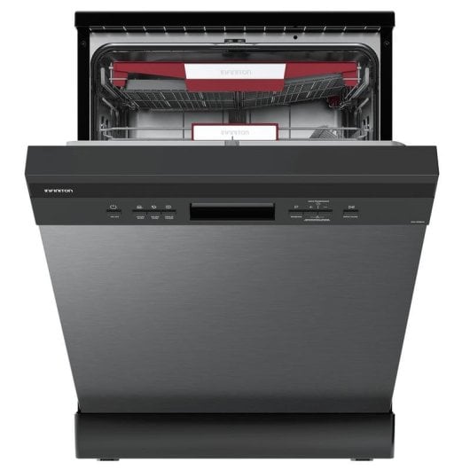 Lavavajillas Infiniton DIW-6218DD3 14 Serviços Classe D Inox Easy Play e Extra Drying