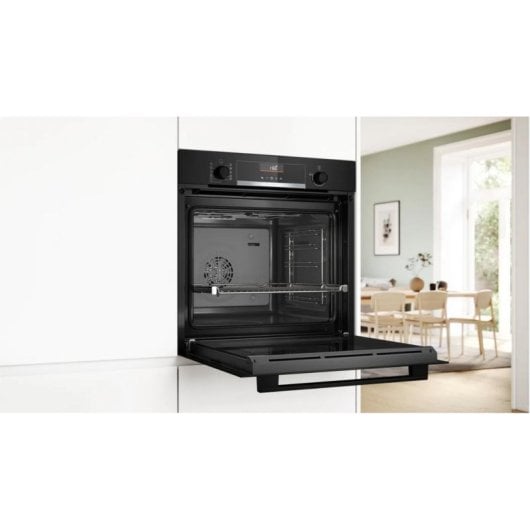 Forno Multifunções Bosch Serie 6 HBG536EB4 EasyClean 71L 60cm A+ AirFry Preto