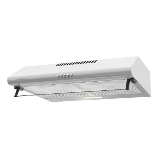 Campana extractora Corbero SELATI640W Ducted/Recirculating 60cm LED doble motor blanca