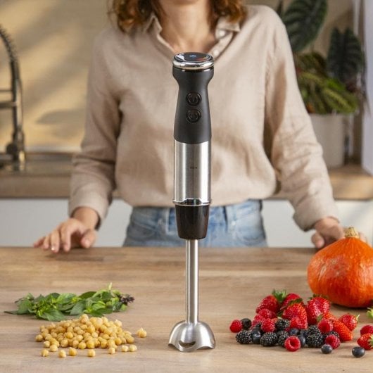 Batidora de mano Moulinex DD6718 1000W acero inoxidable 20 velocidades