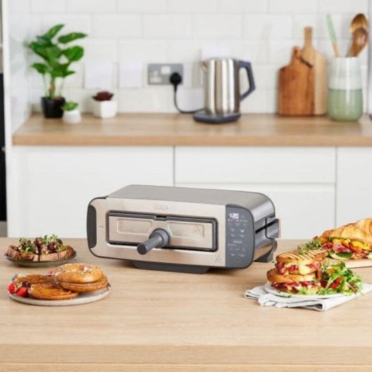 Tostador Ninja ST202EU acero inoxidable 2400W 2 rebanadas ranura larga